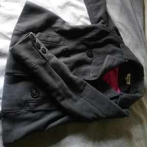Charlotte Russe Grey Pea Coat
